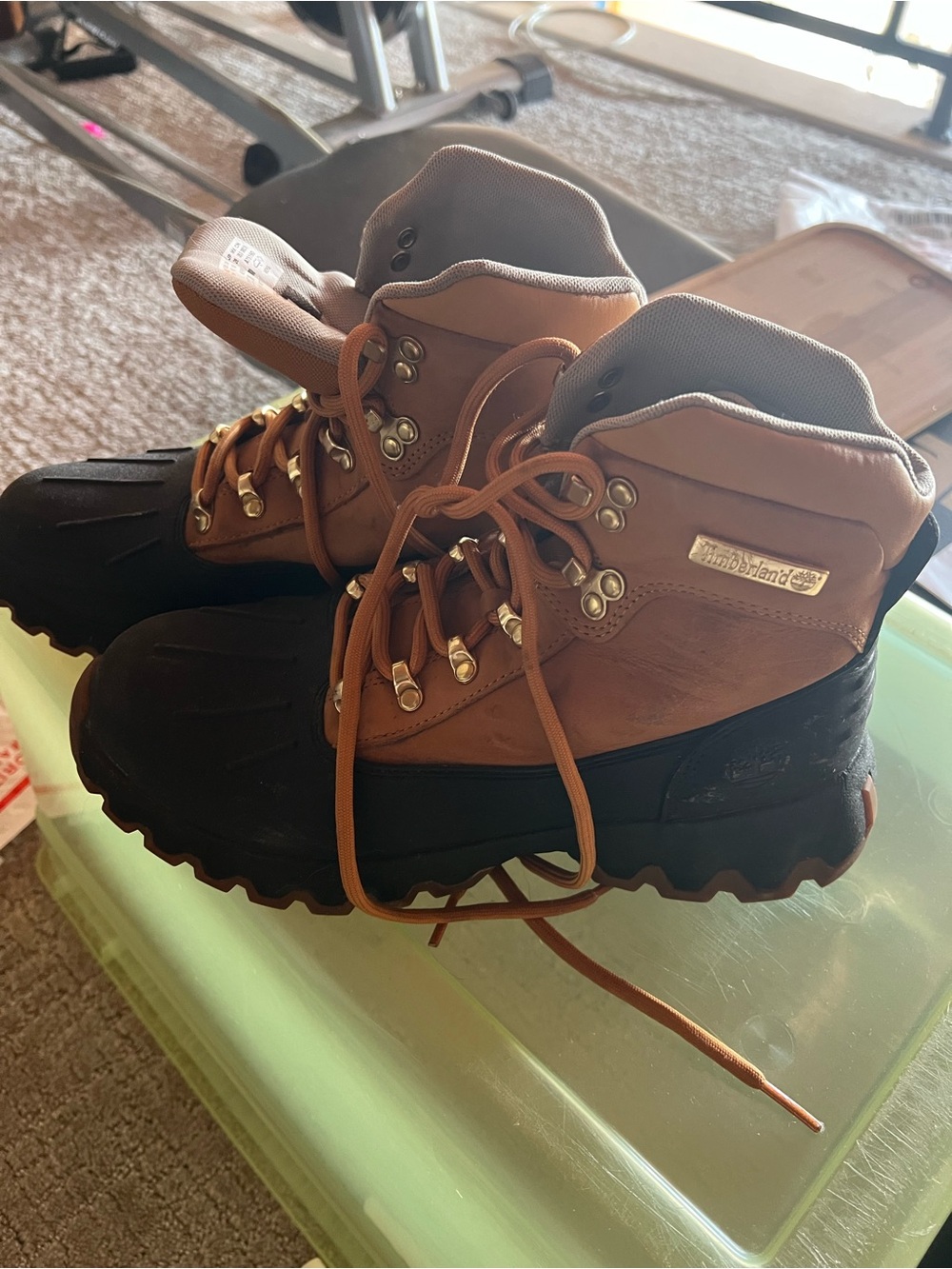 Timberland Men's Edge Euro Hiker Shell Toe Boots